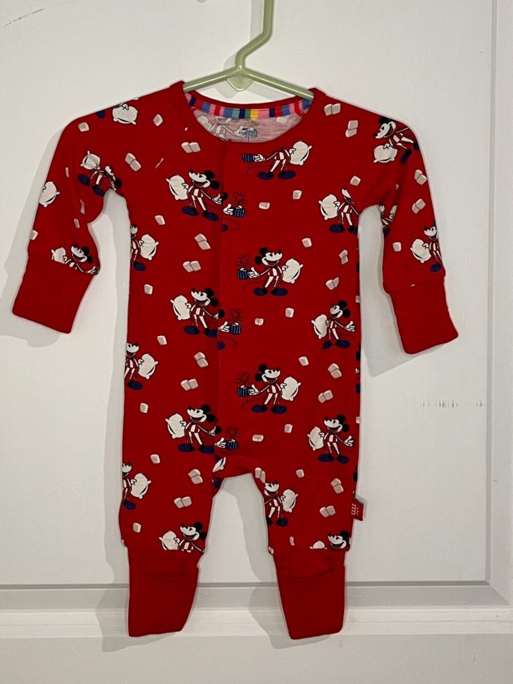 Magnetic Me PJ Disney Mickey Mouse Red Newborn Like New